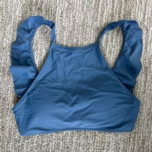 Aerie high neck bikini top